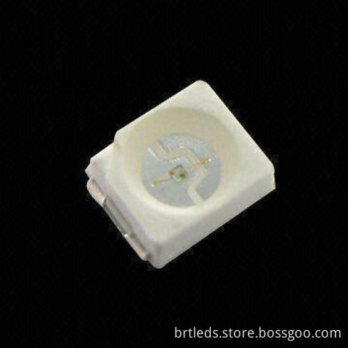 SMD 3528, PLCC-2 Package, 110mcd Red SMD LED Indicators, 3.5 x 2.8 x 1.9mm